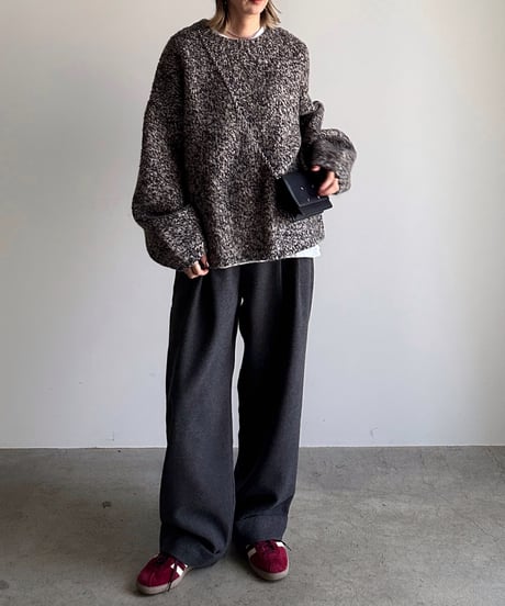 marble color knit