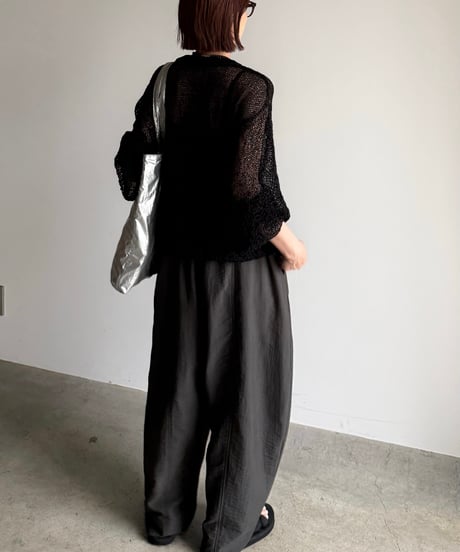sheer loose knit PO