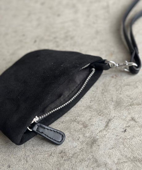 suede mini strap bag