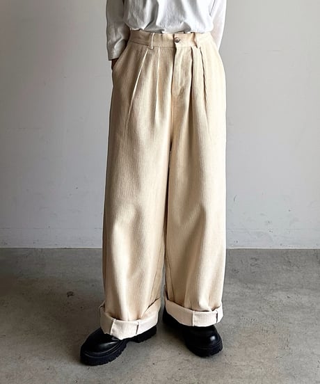 wide corduroy pants