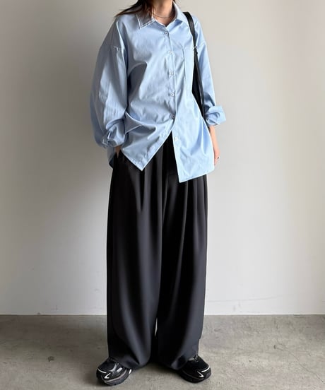 basic easy shirt【一部予約】