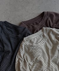 soft stretch border t-shirt