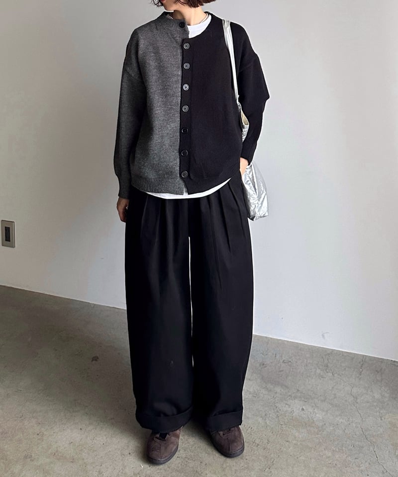 color separate cardigan | ARULLE