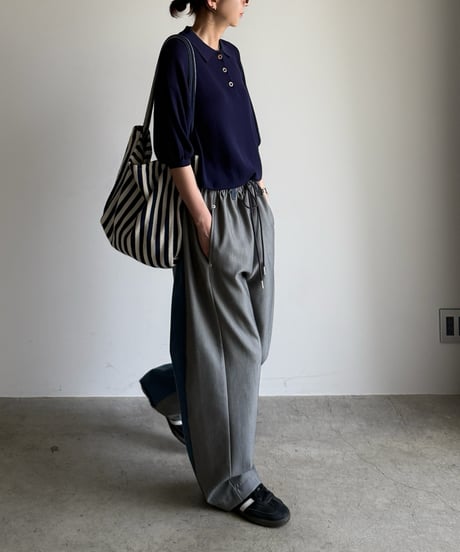 summer knit polo