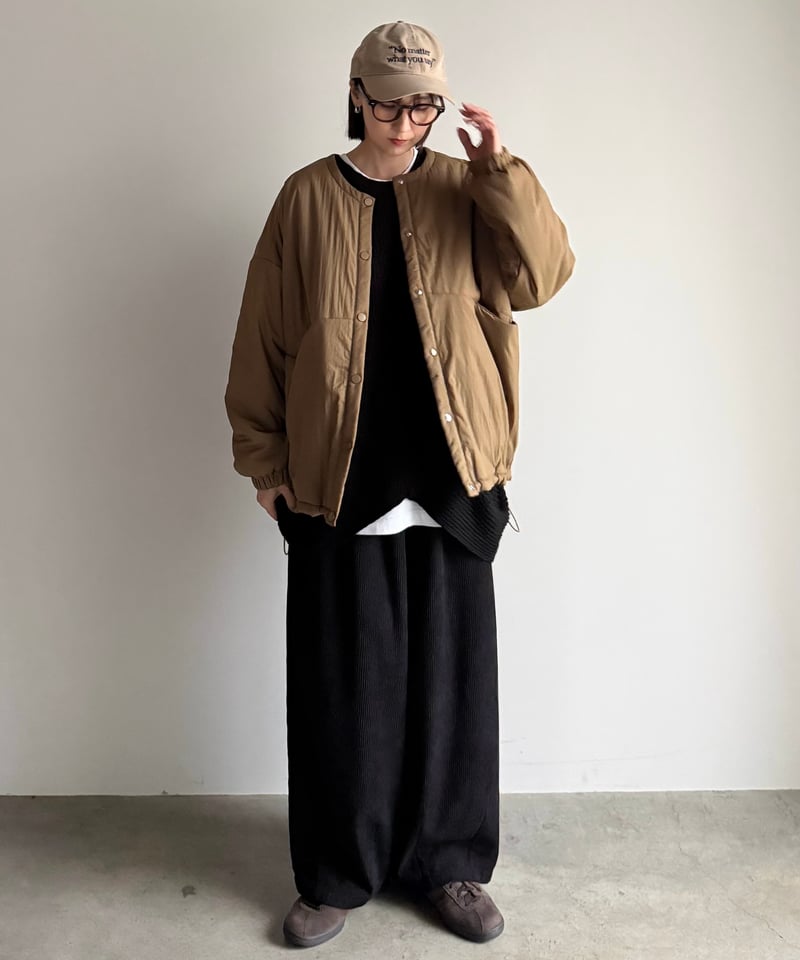 inner cotton light jacket | ARULLE