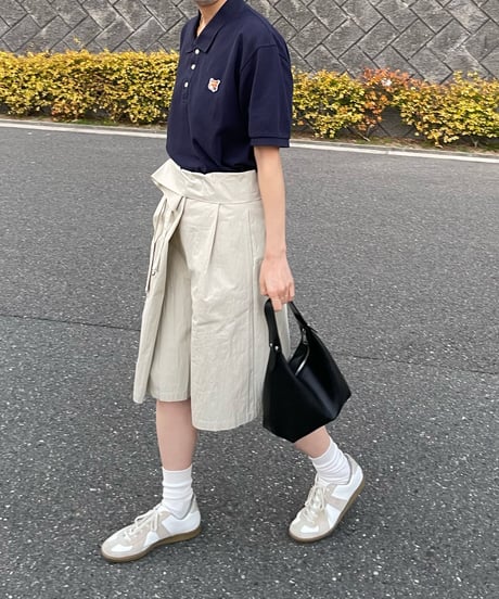 waist design shorts pants