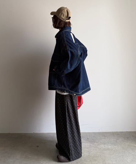 over denim coverall