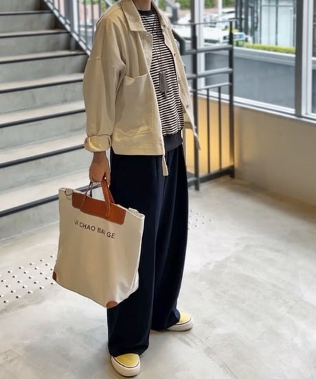 3way canvas logo tote bag