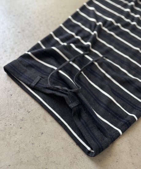 multi border knit skirt