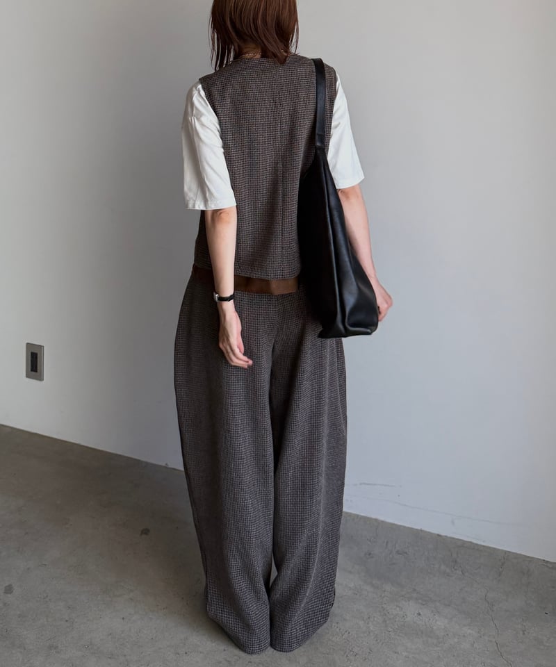 Jill Tweed Alani Vest ツイードベスVERY掲載 Jill Tweed Alani Vest ツイードベスVERY掲載