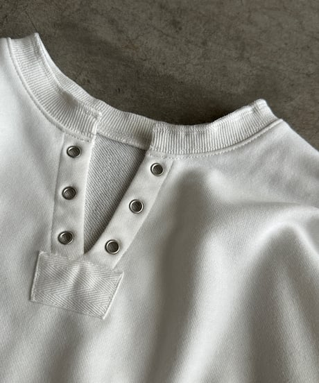 eyelet skipper pullover