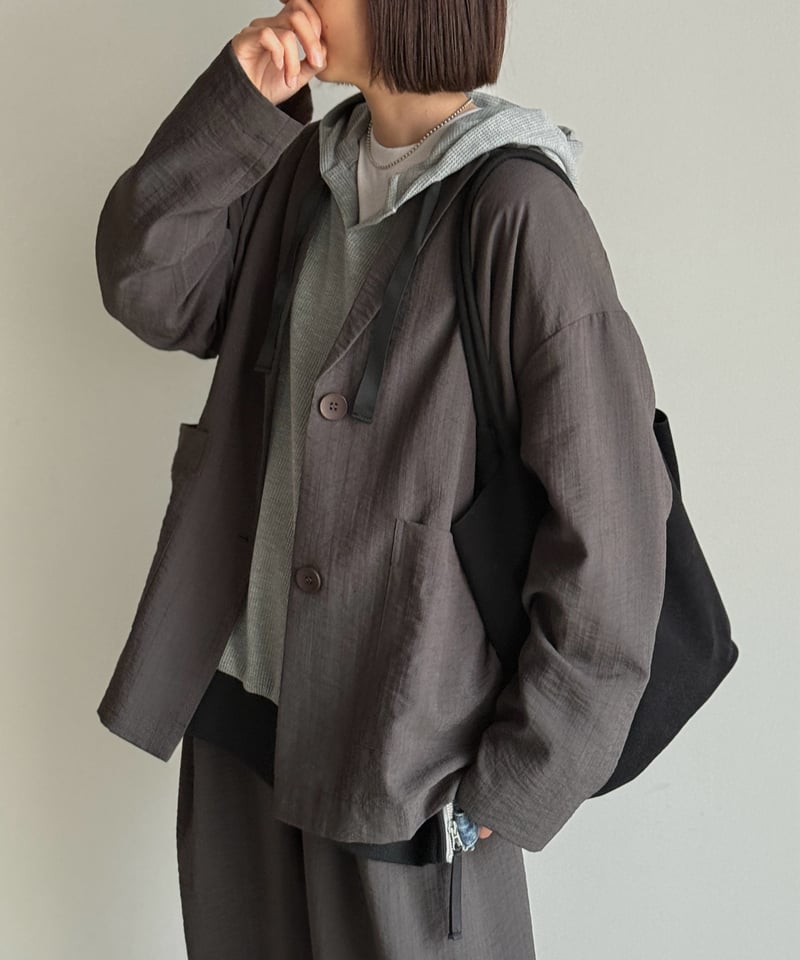 ◼️ARULLE v-collar denim jacket デニムジャケット【公式通販