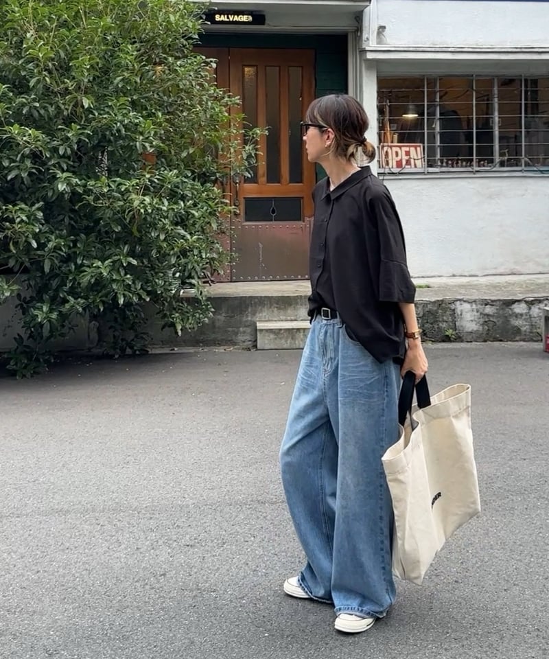 back gather sheer shirt【一部予約】 | ARULLE