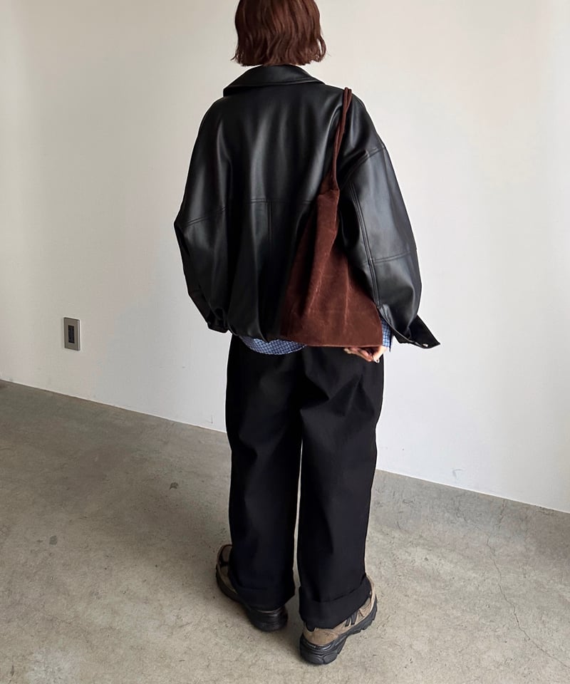 miporin 　ARULLE スリータックコットンパンツ miporin ARULLE スリータックコットンパンツ three tuck cotton
