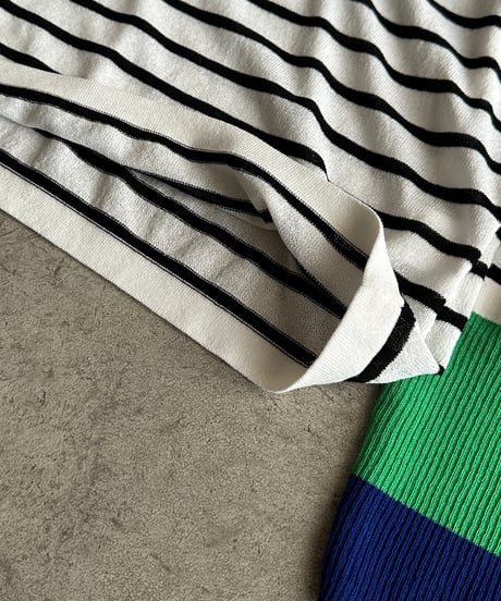 color cuff border cut sew