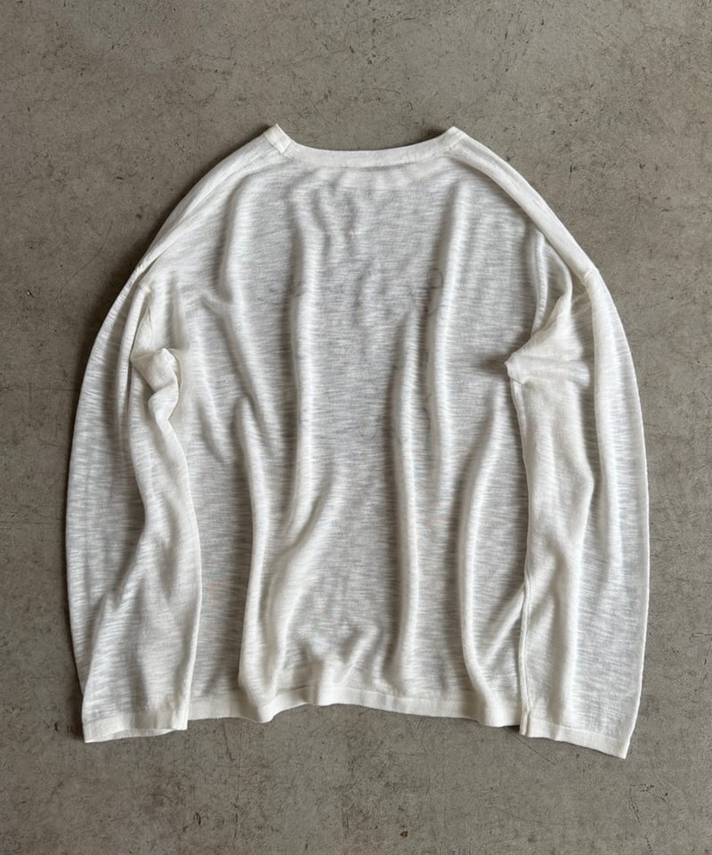 graphic sheer cut sew | ARULLE