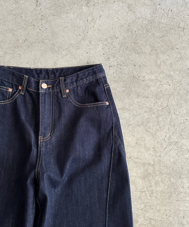 casual curve denim | ARULLE