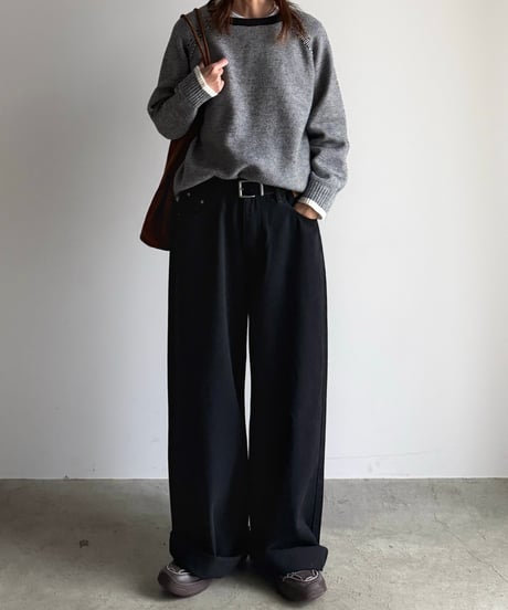 urban straight black denim