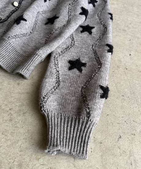 point star cardigan