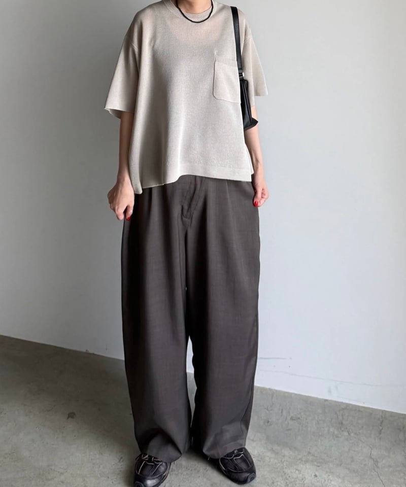 drape wrap pants (set up対応) | ARULLE