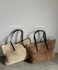 straw tote bag