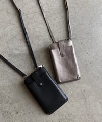 mobile wallet leather shoulder