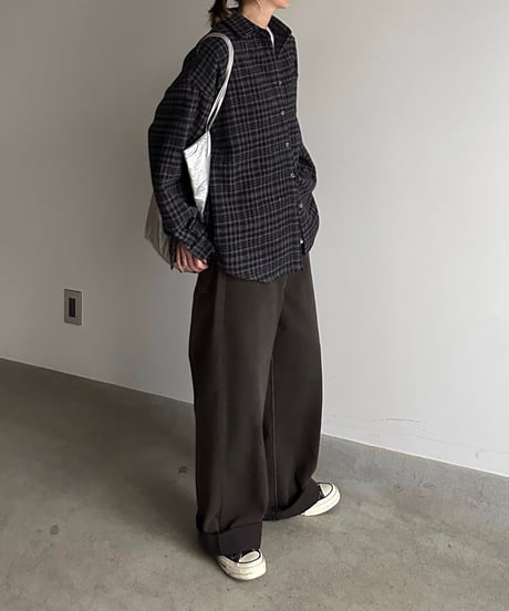 loose brown denim
