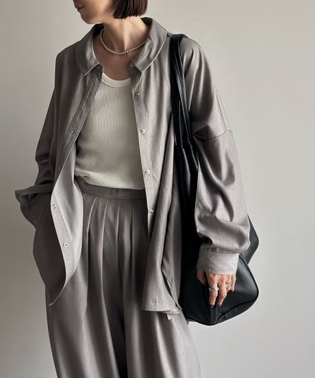 big leather tote bag【一部予約】