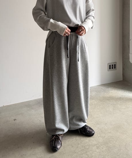 waist switch jogger sweat