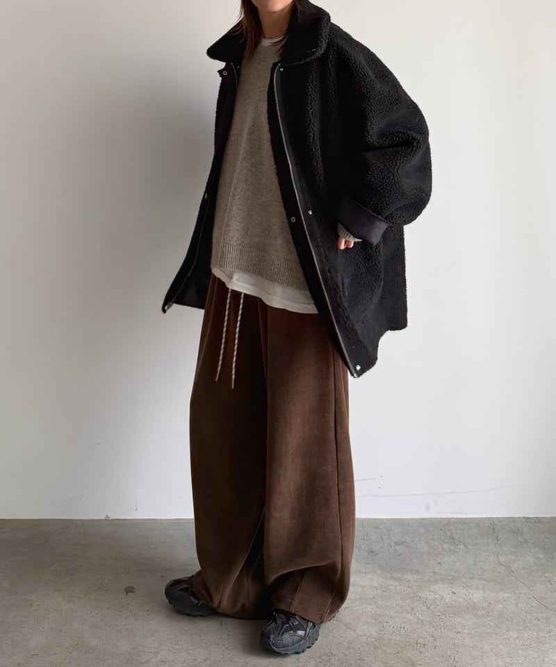 reversible mouton coat | ARULLE
