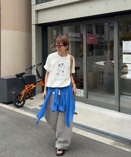 casual stripe pants【一部予約】