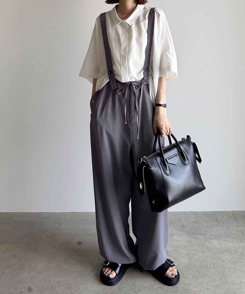 suspender jogger pants | ARULLE