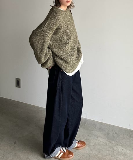 marble color knit
