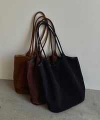 suede tote bag