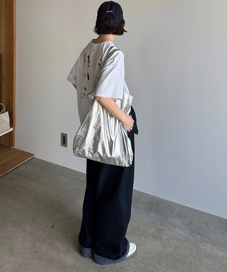 metallic tote bag【一部予約】