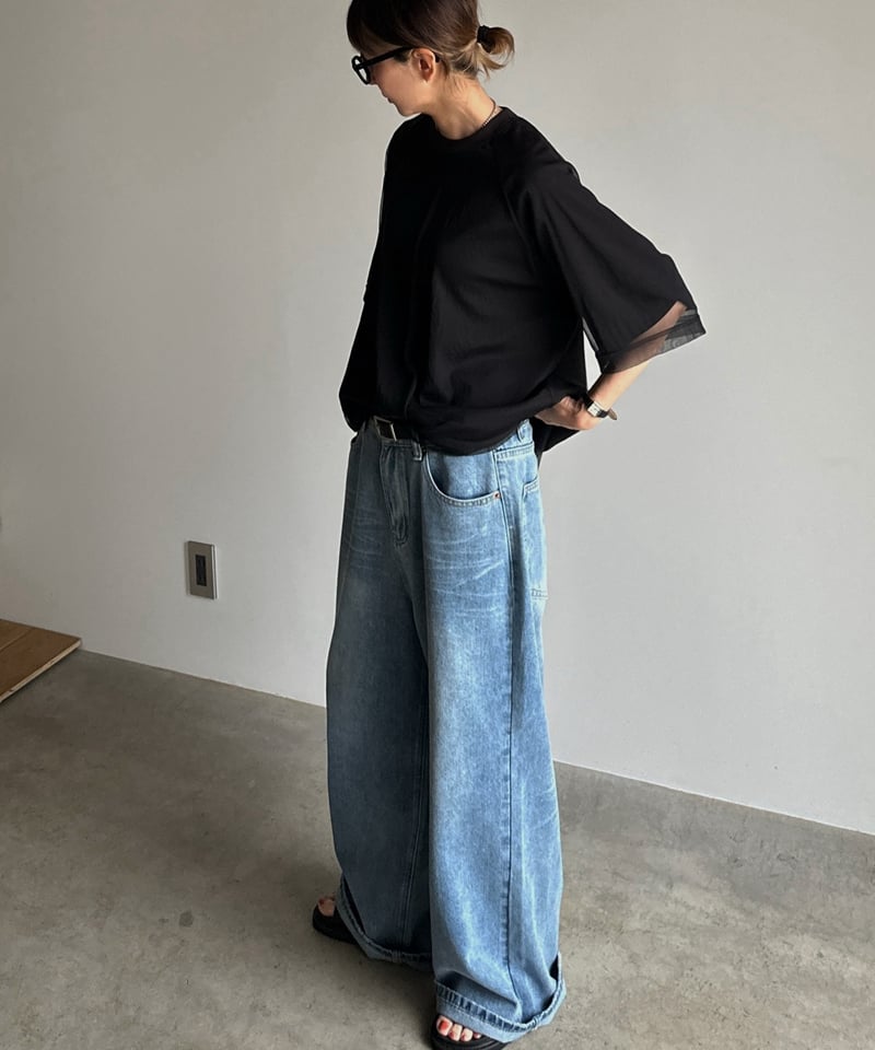 tulle docking cut sew | ARULLE