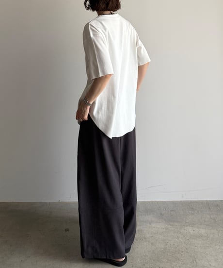 round tail rib t-shirt