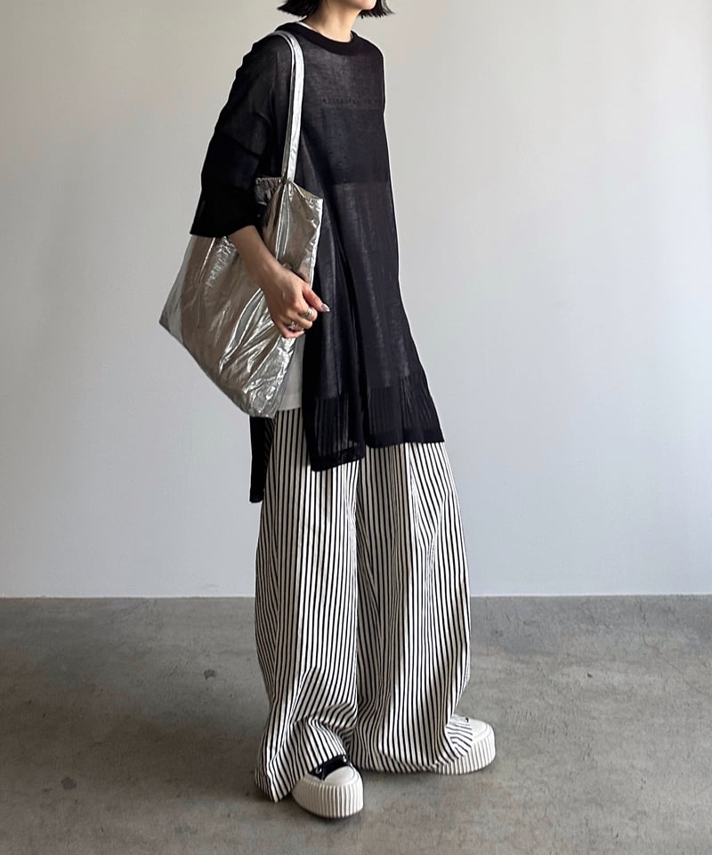 【Sinoon】 Stripe Easy Pants / 追跡付 stripe easy pants | ARULLE