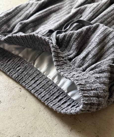 rib stripe easy pants