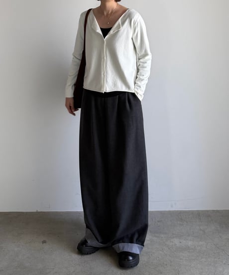 relax cut cardigan
