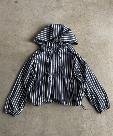 pattern hoody shirt