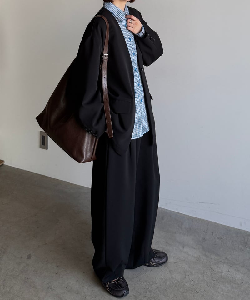 ジャケット・アウター ARULLE collarless cocoon jacket collarless cocoon jacket (set up対応) | ARULLE