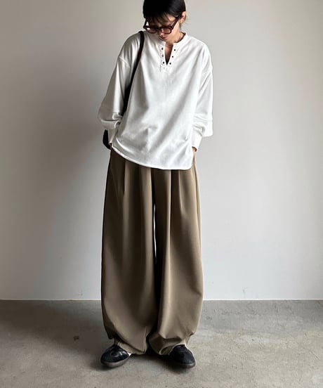 eyelet skipper pullover
