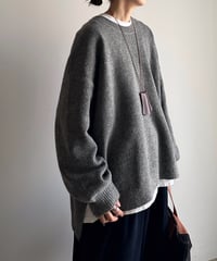 plain knit pullover