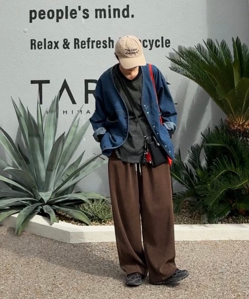 v-collar denim jacket【blue：RESTOCK】 | ARULLE