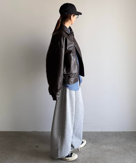 waist switch jogger sweat