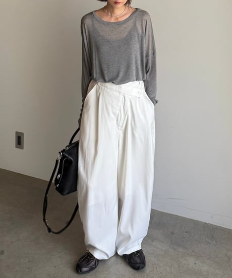 drape wrap pants (set up対応)