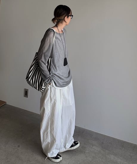 sheer loose cut sew