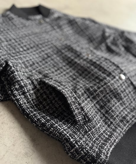 tweed stadium jacket
