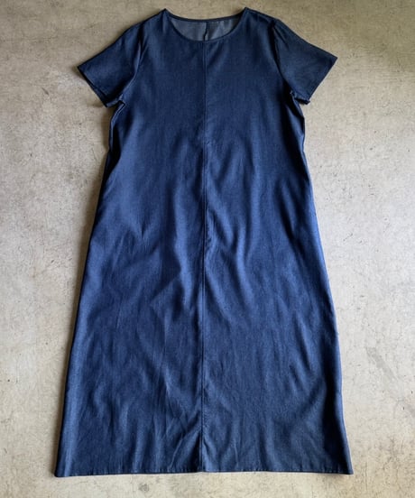 denim long one piece